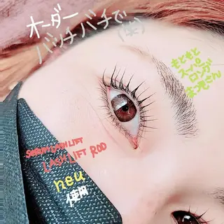 マツエク・マツパ shalm hair lounge所属・風間 莉緒のマツエク・マツパデザイン