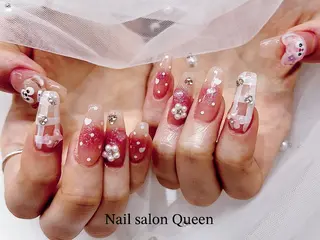 ネイル ネイルサロンクイーン 東京/新宿/大久保のネイルデザイン