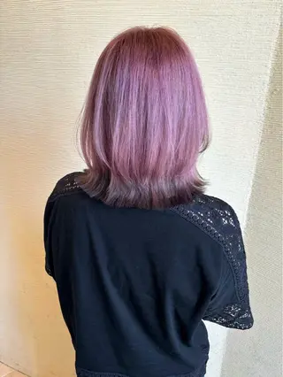 ミディアム 箕浦 稜真のヘアスタイル