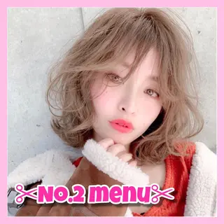 ロング カラー パーマ ヘアアレンジ メンズ 🎀愛されモテヘア♡ 梅澤夏基🎀のヘアスタイル