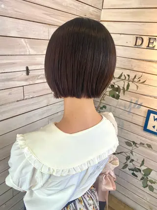 ショート ボブ/ショート 田中夕子のヘアスタイル