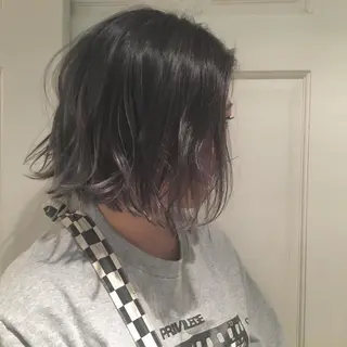 ミディアム 🌸ハイトーン 新田　廉 🌸のヘアスタイル