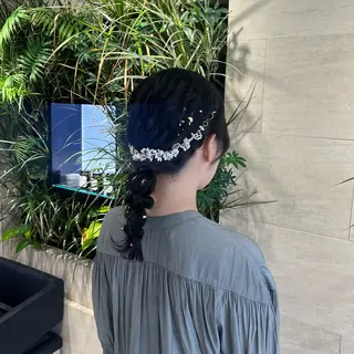 ミディアム ヘアアレンジ /ネイル/美波のヘアスタイル