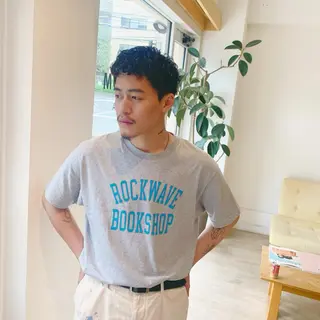 ショート パーマ メンズ ‪🌿パーマ大好評 メンズヘア🌿ワタルのヘアスタイル