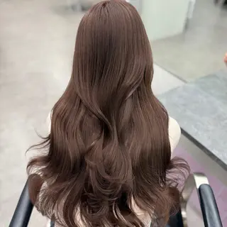 ロング alo所属・ほの/ブリーチモデル 🎀/艶カラー‎のヘアスタイル