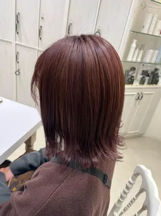 ミディアム 後藤 由希のヘアスタイル