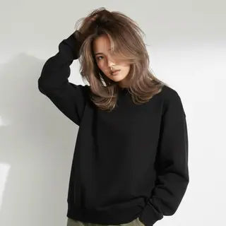 ミディアム カラー KIZU 髪質改善 オカルト怪談のヘアスタイル