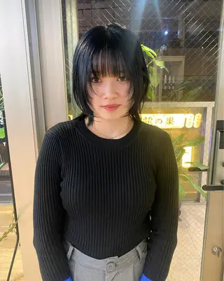 ミディアム カラー ヘアアレンジ GIVET (ジヴェ)所属・撮影モデル募集 🦋soemikaのヘアスタイル
