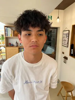 パーマ メンズ DENALI HAIR所属・宇野澤 銘のヘアスタイル