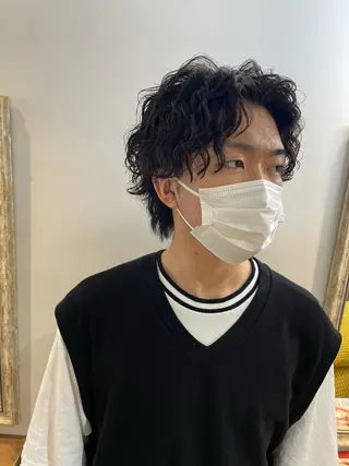 ミディアム 渋谷 メンズヘア⭐️ タニグチヨシユキのヘアスタイル