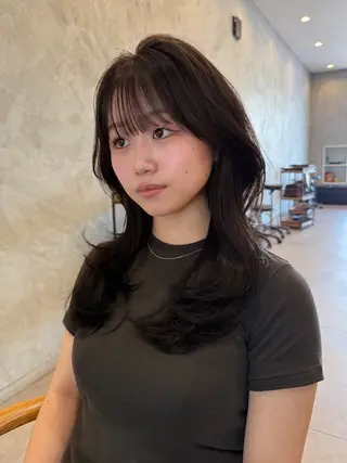 ロング rino/カット /ミディアム/名古屋のヘアスタイル