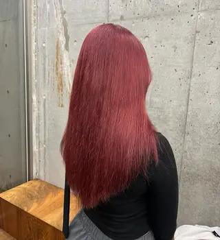 カラー ブリーチカラー×艶 🍨mihoのヘアスタイル