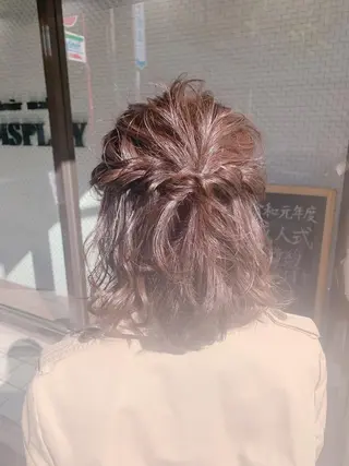 ヘアアレンジ 井上 美奈子のヘアスタイル