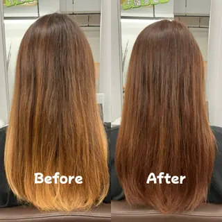 ロング カラー 徳永 花怜のヘアスタイル