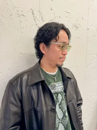 ミディアム パーマ メンズ 💈メンズ特化💈 TASUKUのヘアスタイル