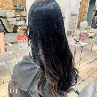 ロング カラー ブリーチ/ヘアセット 【𝙍𝙞𝙣𝙤】のヘアスタイル