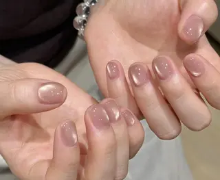 ネイル By moonネイル 🌷ワンホン/韓国風のネイルデザイン