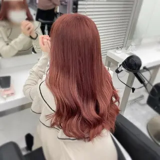 ロング カラー パーマ ヘアアレンジ メンズ キッズ ♥️韓国ヘア レイヤー♥️ゆりのヘアスタイル