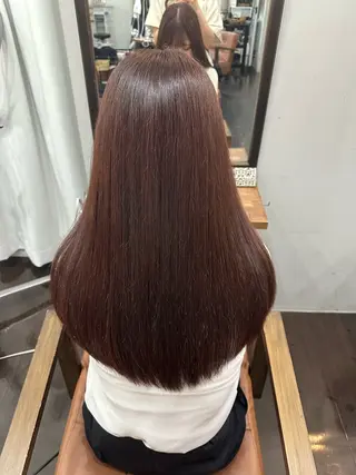 カラー 名駅/艶カラー/原田 永遠のヘアスタイル