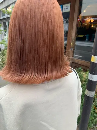 ミディアム ボブ/レイヤー/ ショートcovo代表のヘアスタイル