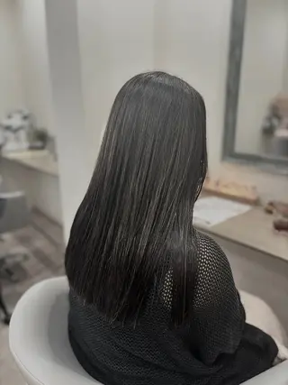 ロング カラー AsK豊中所属・Rihito ｜AsK豊中のヘアスタイル