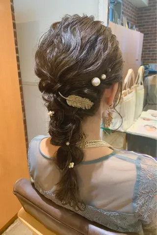 ヘアアレンジ さかい なつみのヘアスタイル