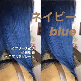ロング MOMO KAのヘアスタイル
