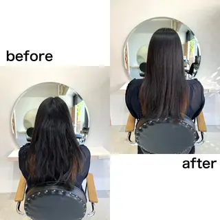 セミロング パーマ 川間 将彦のヘアスタイル