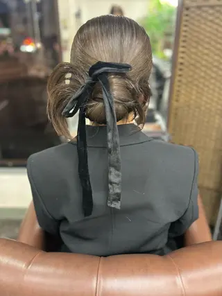 ロング ヘアアレンジ 沢田 瞳のヘアスタイル