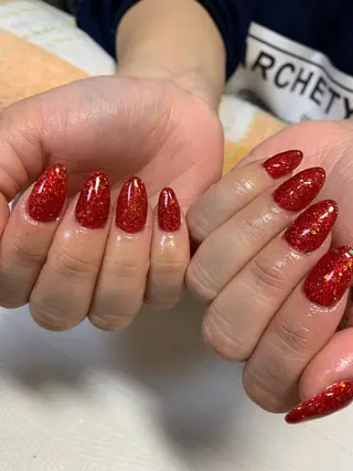 ネイル rukianail 新里のネイルデザイン