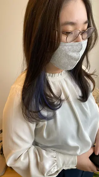 ロング カラー 樋口 雄稀のヘアスタイル