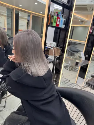 ミディアム カラー Lapis渋谷本店 Rikoのヘアスタイル