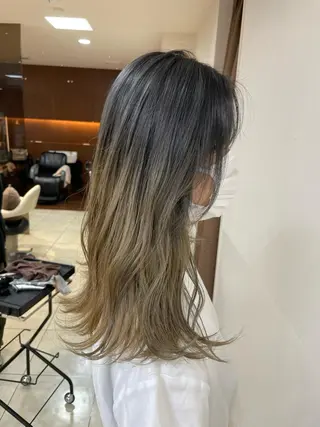 ロング カラー ヘアアレンジ 【Sweep】おじま のぞみのヘアスタイル