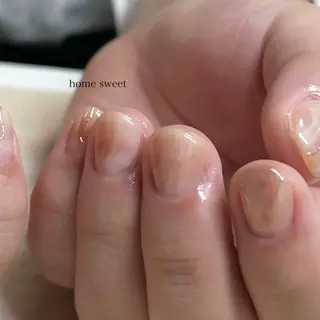 ショート ショートネイル. Home sweetのネイルデザイン