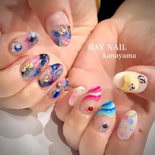 ネイル Arowa 伊田のネイルデザイン