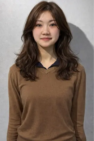 セミロング パーマ ¥0モデル募集中 カット/パーマのヘアスタイル