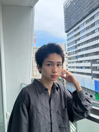 ショート メンズ 艶髪/縮毛矯正 /hikaruのヘアスタイル