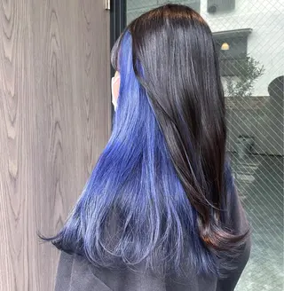 セミロング カラー 金子 真悠のヘアスタイル