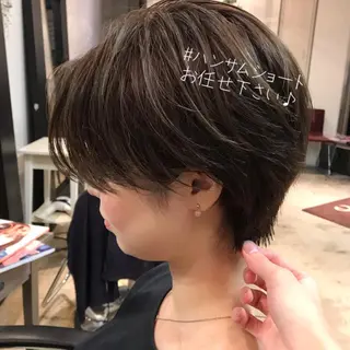 ショート カラー 美髪❣️縮毛矯正/ 髪質改善✨/山本のヘアスタイル