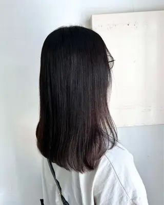 セミロング カラー 表参道/ハイライト /tsumugiのヘアスタイル