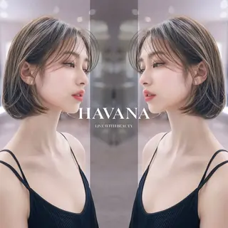ショート カラー １HAVANA.渋谷 【レイヤー/韓国】のヘアスタイル