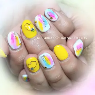 ネイル ネイル/耳つぼ /新ホワイトニングのネイルデザイン