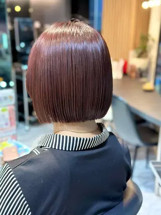 ショート レイヤーボブ/ 髪質改善/佐々木駿弥のヘアスタイル