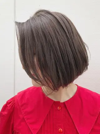 ショート カラー ノグチ ユウキ/ボブのヘアスタイル
