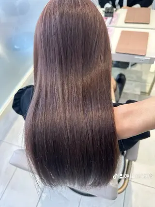 ロング カラー 透明感カラー🌈 sena✨のヘアスタイル