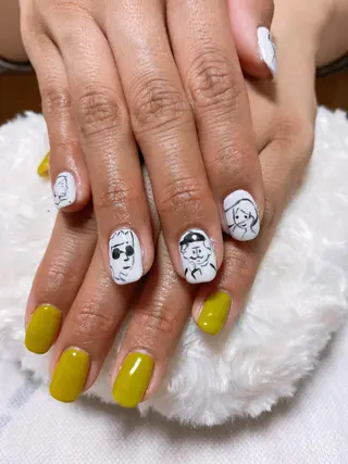 ネイル The Best Beauty受付担当のヘアスタイル