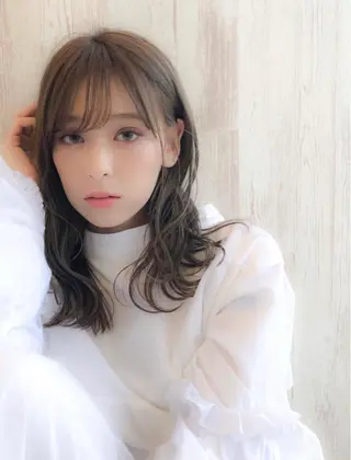 セミロング カラー 河合秀明/ショート /ボブ/レイヤーのヘアスタイル