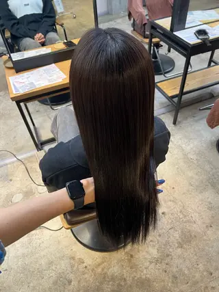 セミロング カラー ヘアアレンジ ハイトーンカラー /梅田/みほのヘアスタイル