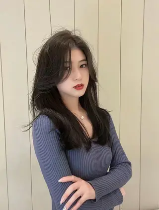 ロング カラー ワンホンヘア ケラチン/Kaitoのヘアスタイル