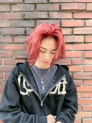 ミディアム カラー ナリキ/ダブルカラー /ダブルカラー募集のヘアスタイル